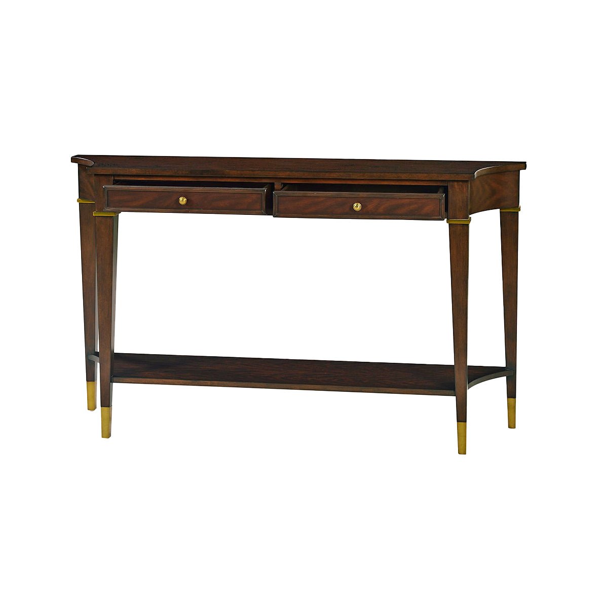 Mahogany Classic Console Table - English Georgian America