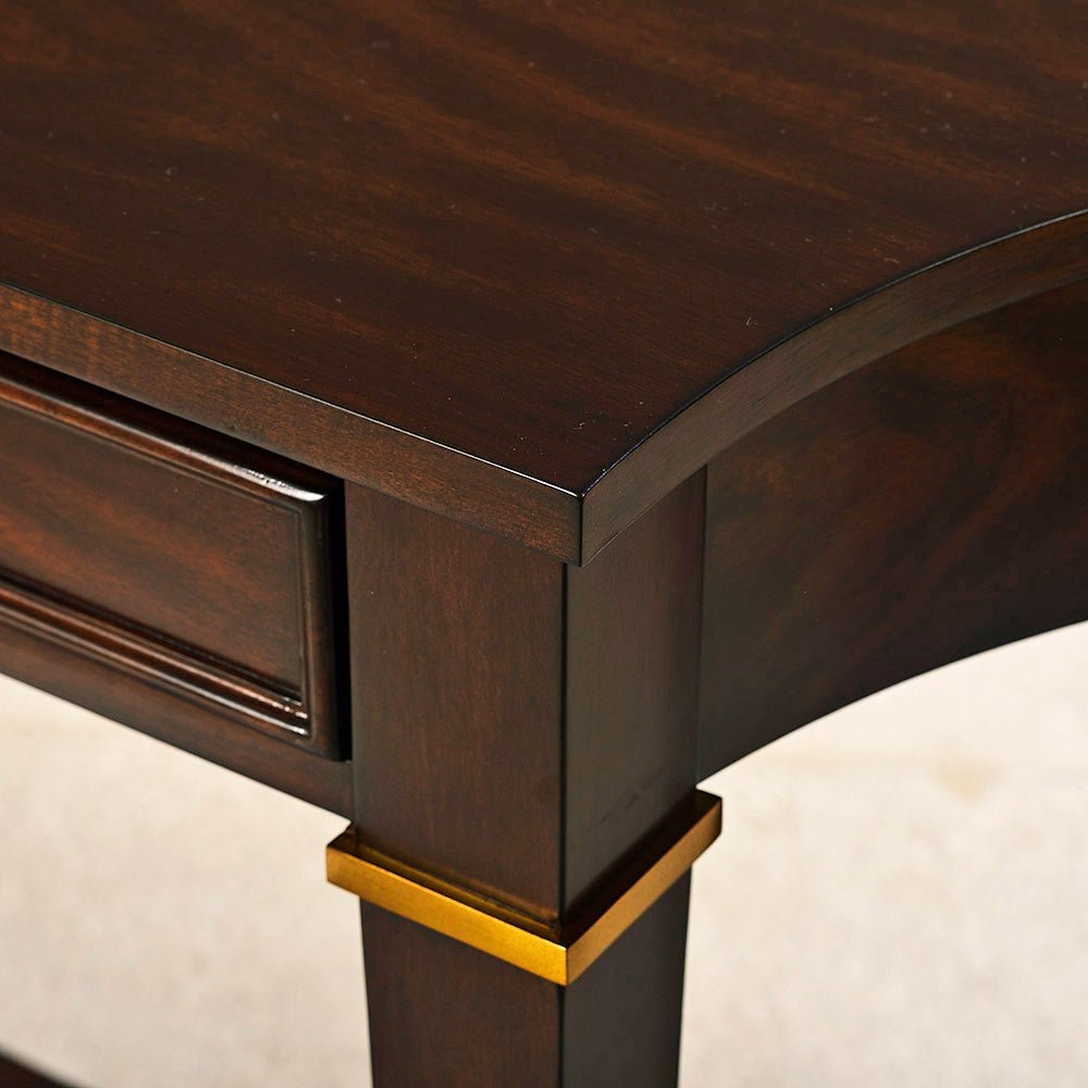 Mahogany Classic Console Table - English Georgian America