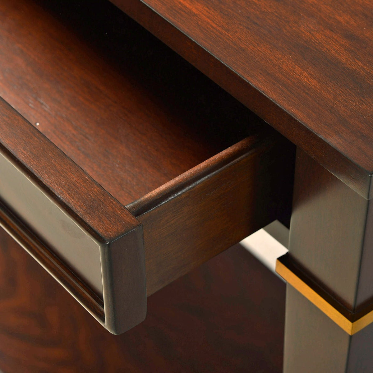 Mahogany Classic Console Table - English Georgian America