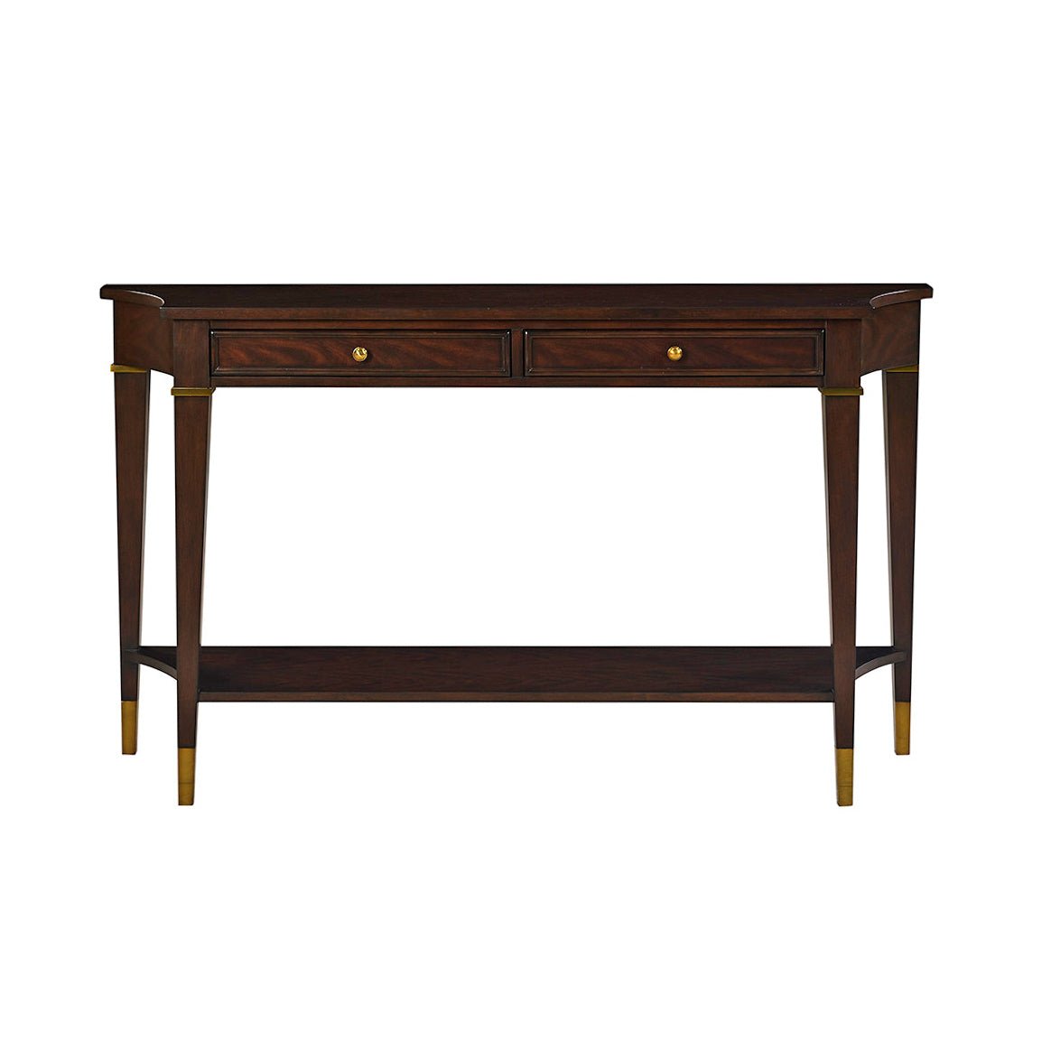 Mahogany Classic Console Table - English Georgian America