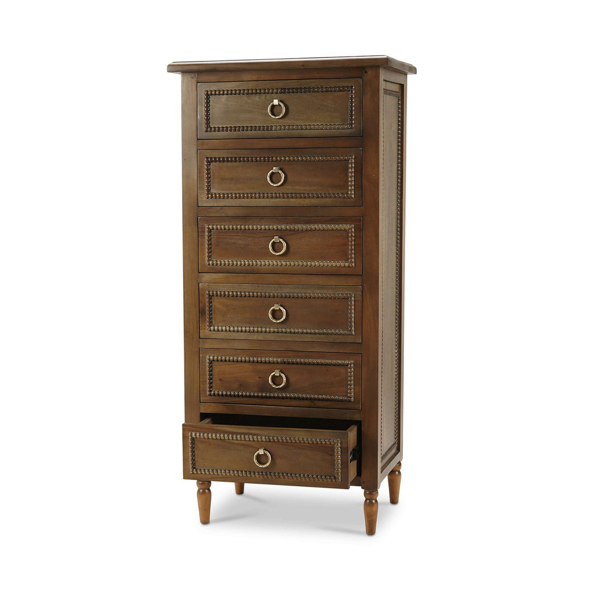 Mahogany Lingerie Chest - English Georgian America