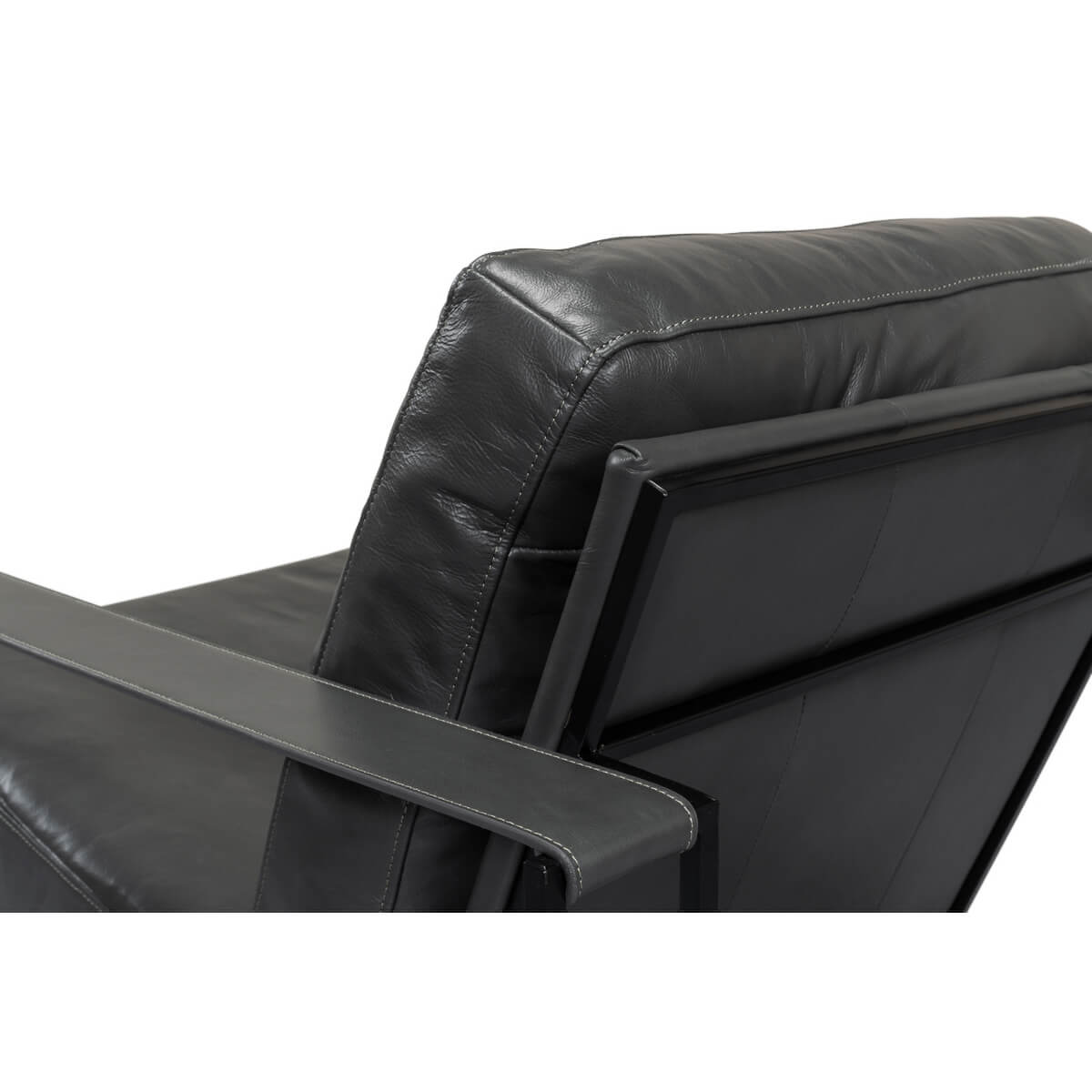 Manhattan Leather Armchair - English Georgian America