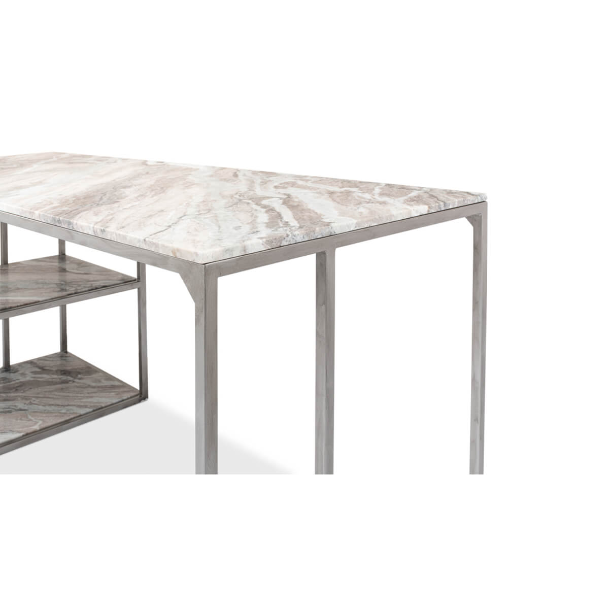 Marble Top Desk - English Georgian America