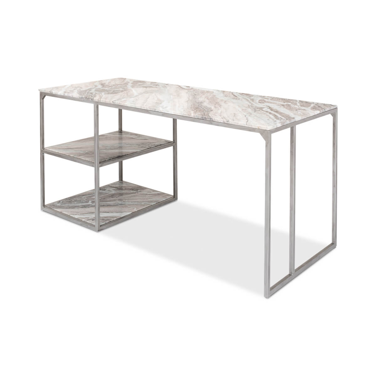 Marble Top Desk - English Georgian America