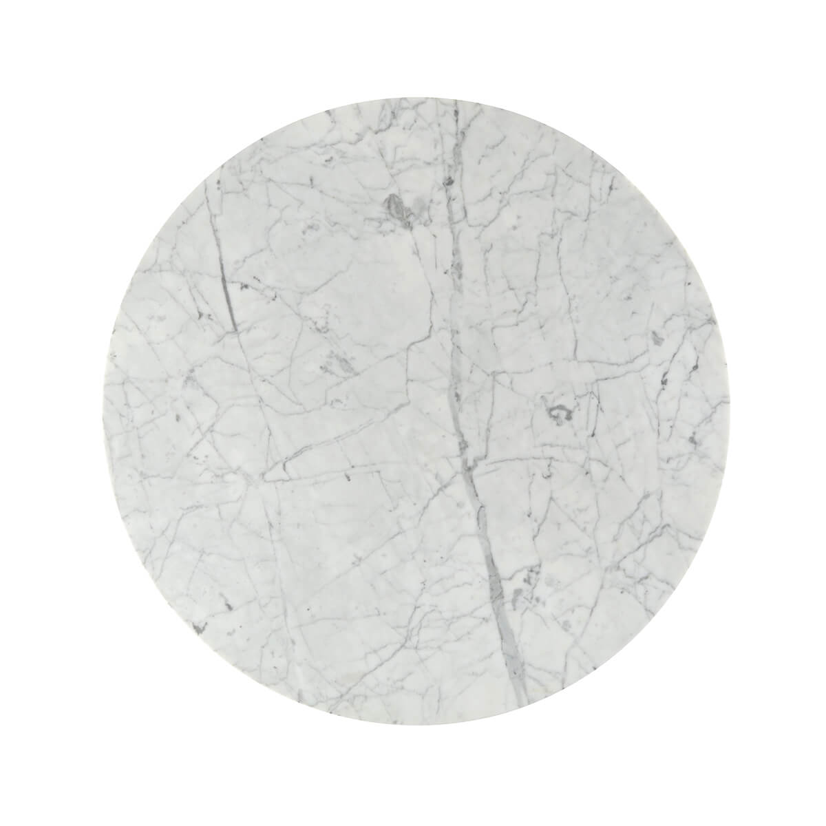 Marble Top Oak Center Table - English Georgian America