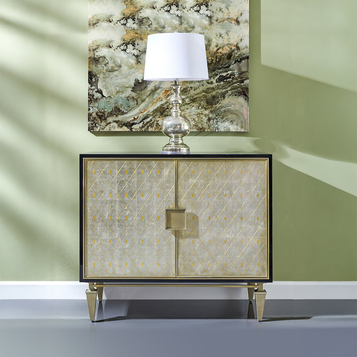 Mid Century Accent Cabinet - English Georgian America