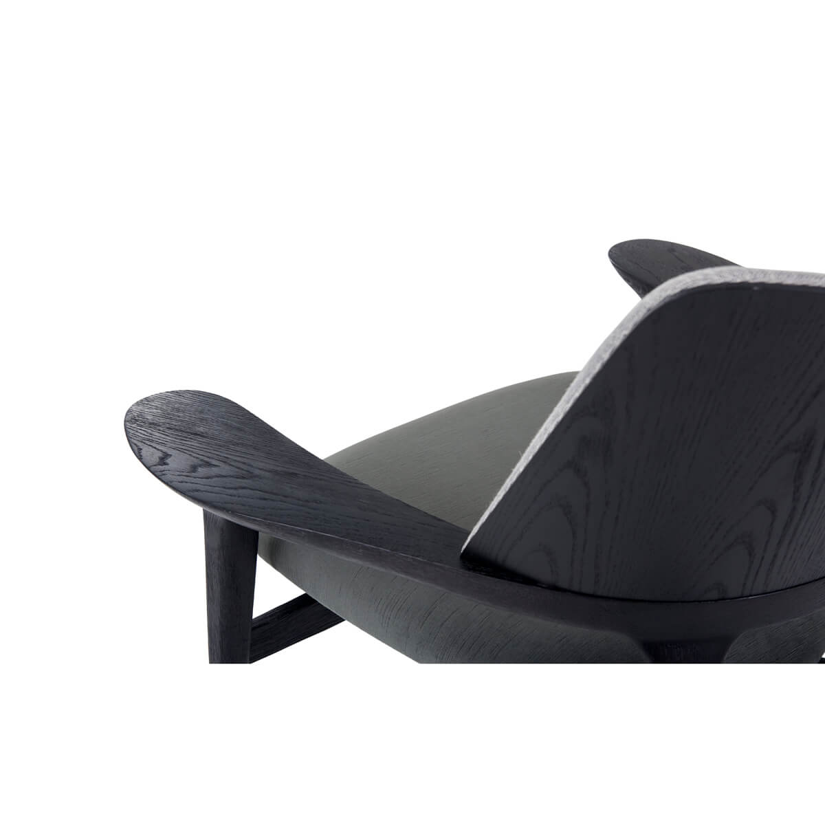 Mid Century Accent Chair - Charcoal - English Georgian America