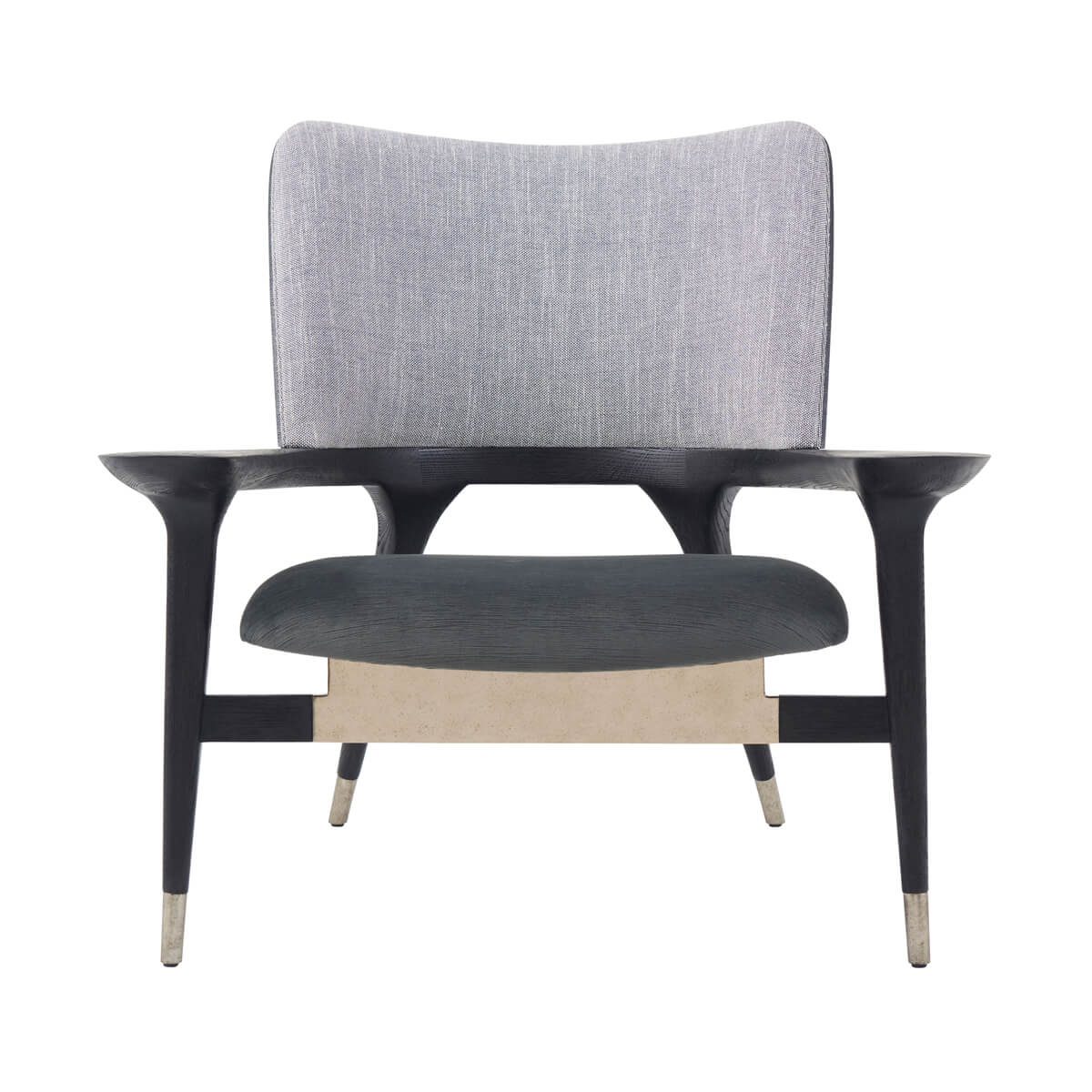 Mid Century Accent Chair - Charcoal - English Georgian America