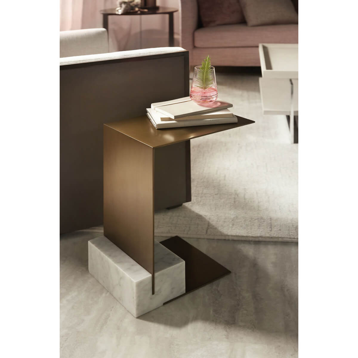 Mid Century Accent Table - English Georgian America