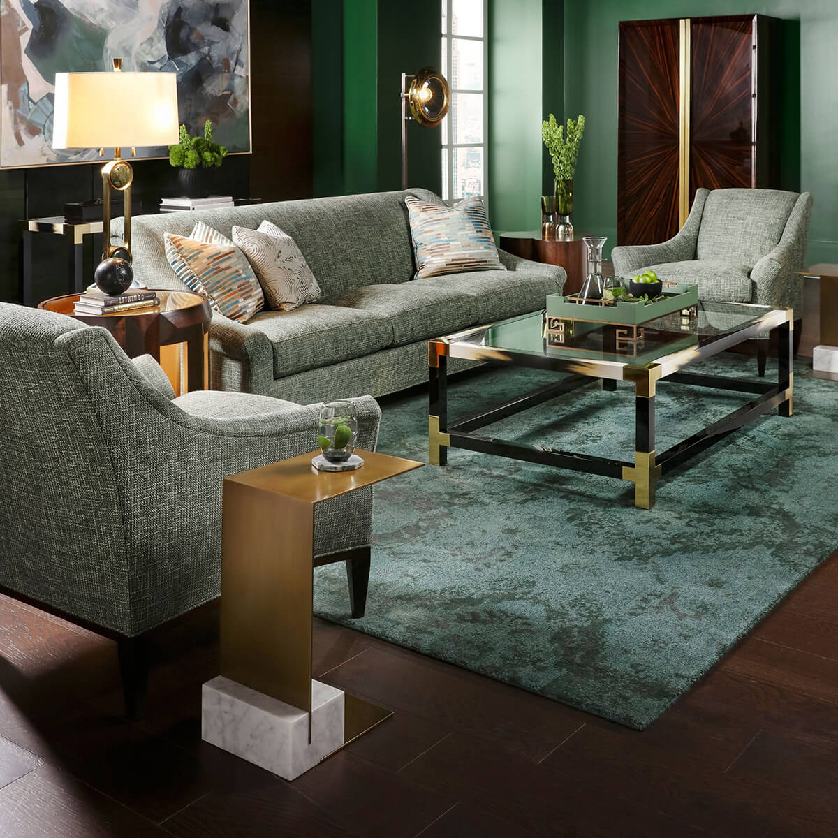 Mid Century Accent Table - English Georgian America