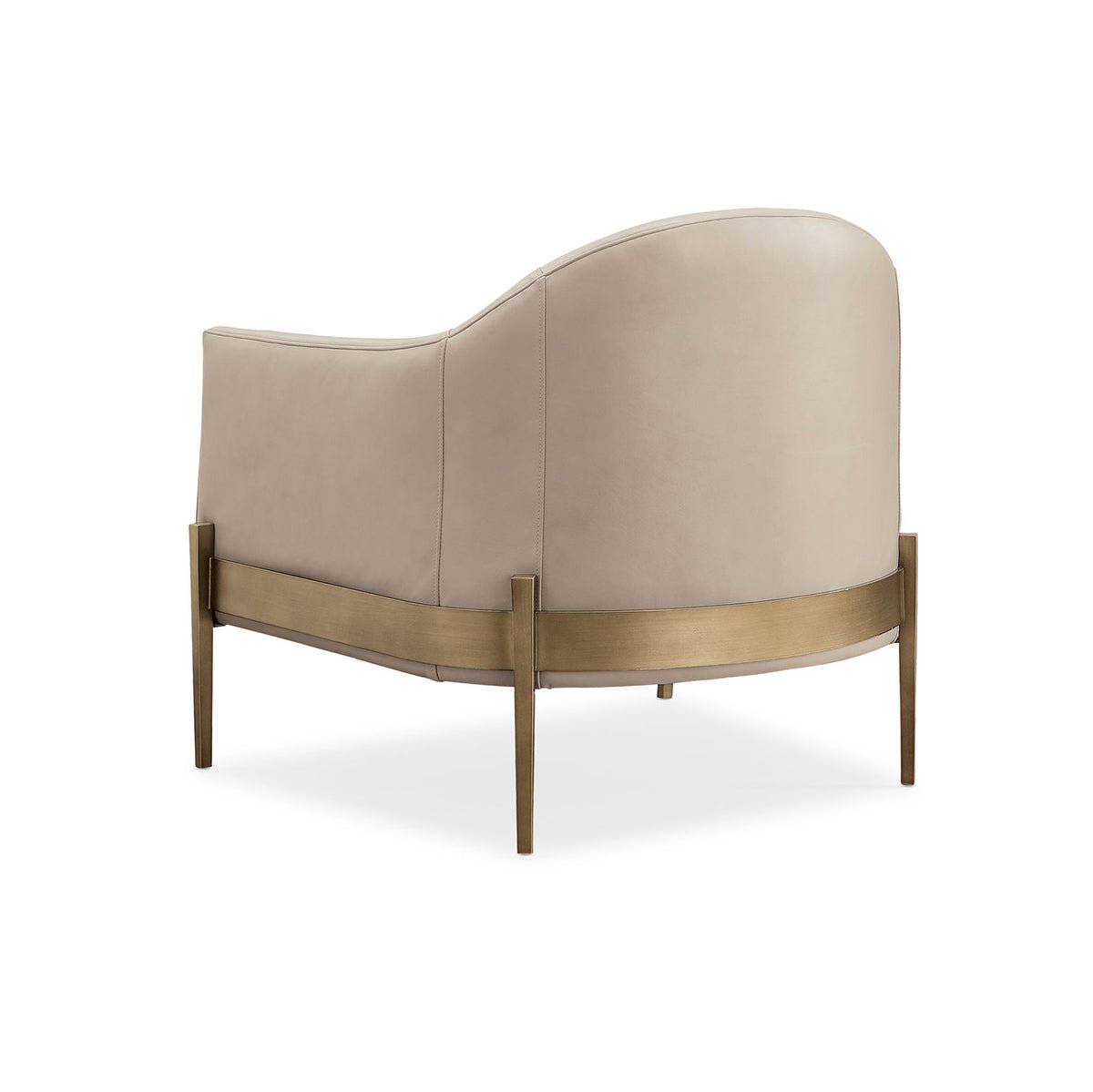 Mid Century Barrel Back Armchair - English Georgian America