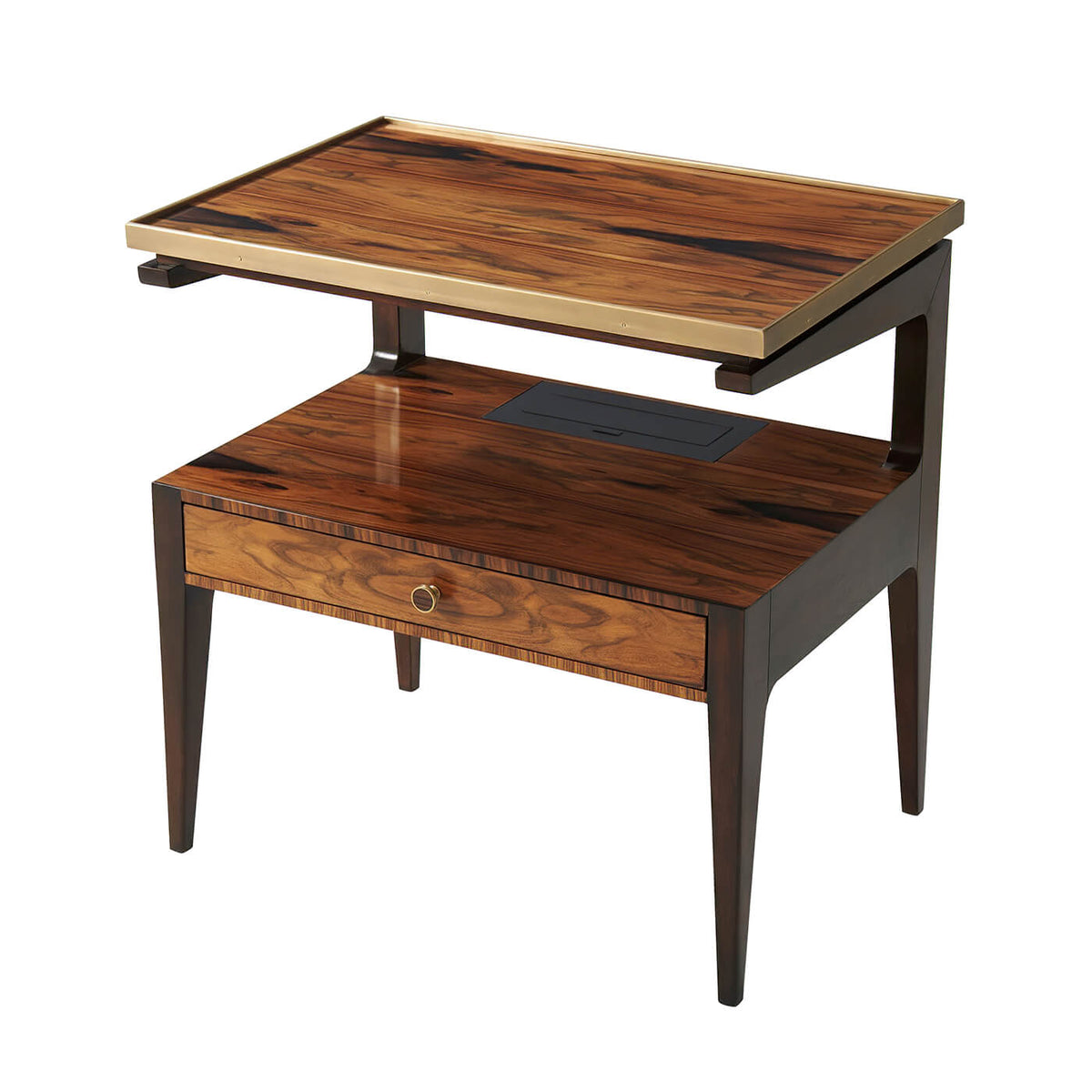 Mid Century Bedside Table - English Georgian America