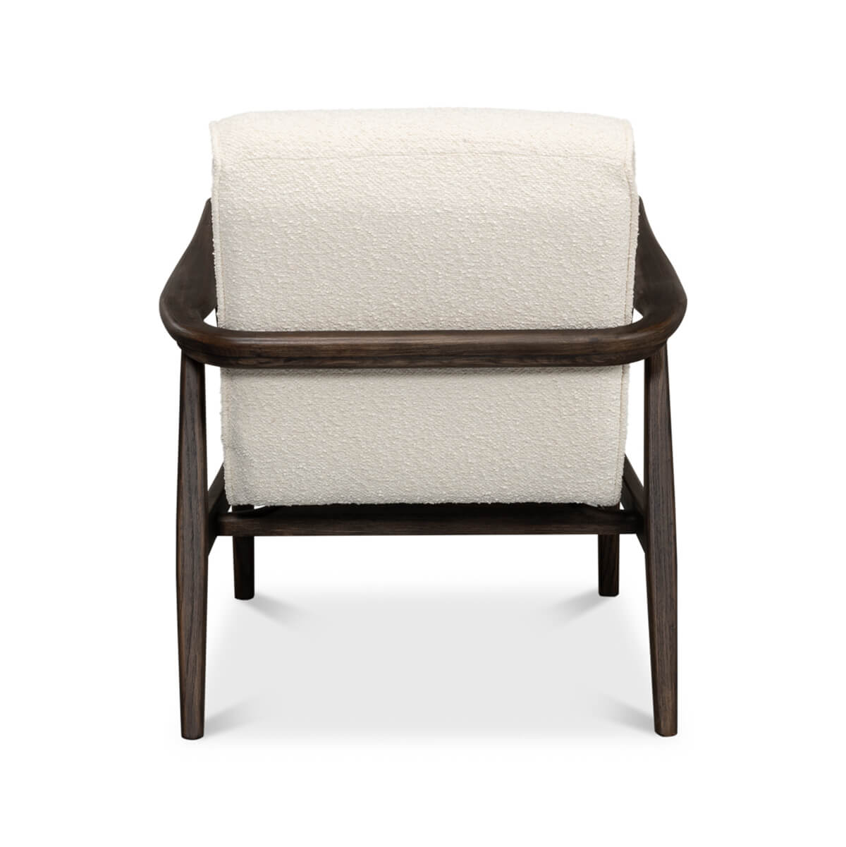 Mid Century Boucle Armchair - English Georgian America