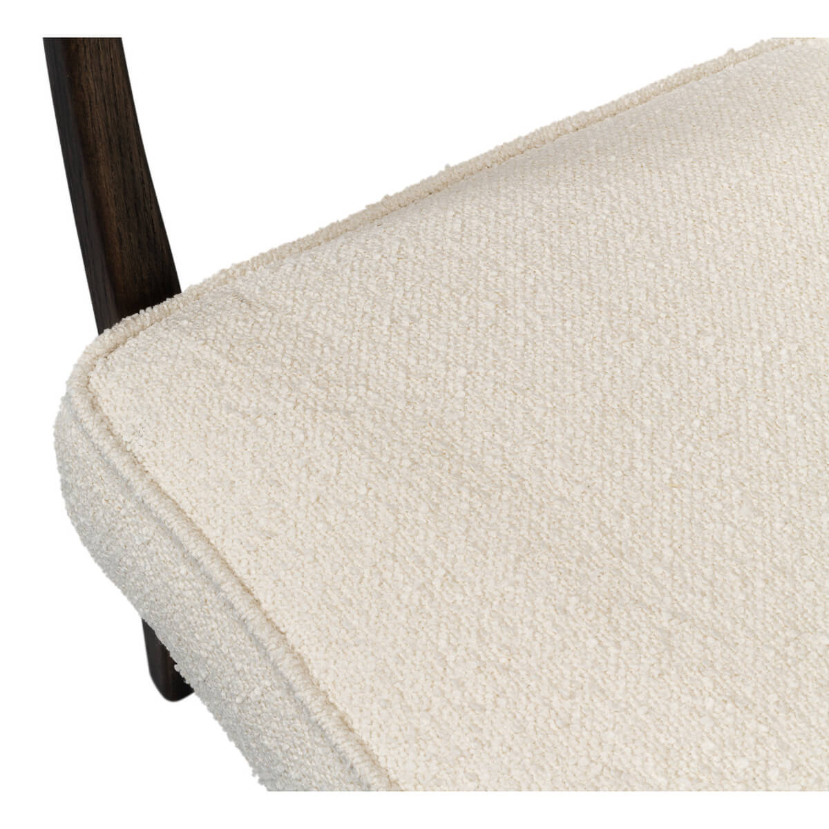 Mid Century Boucle Armchair - English Georgian America