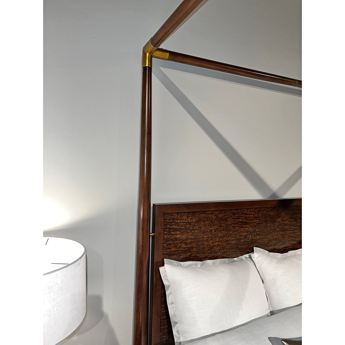 Mid Century Canopy Bed - English Georgian America