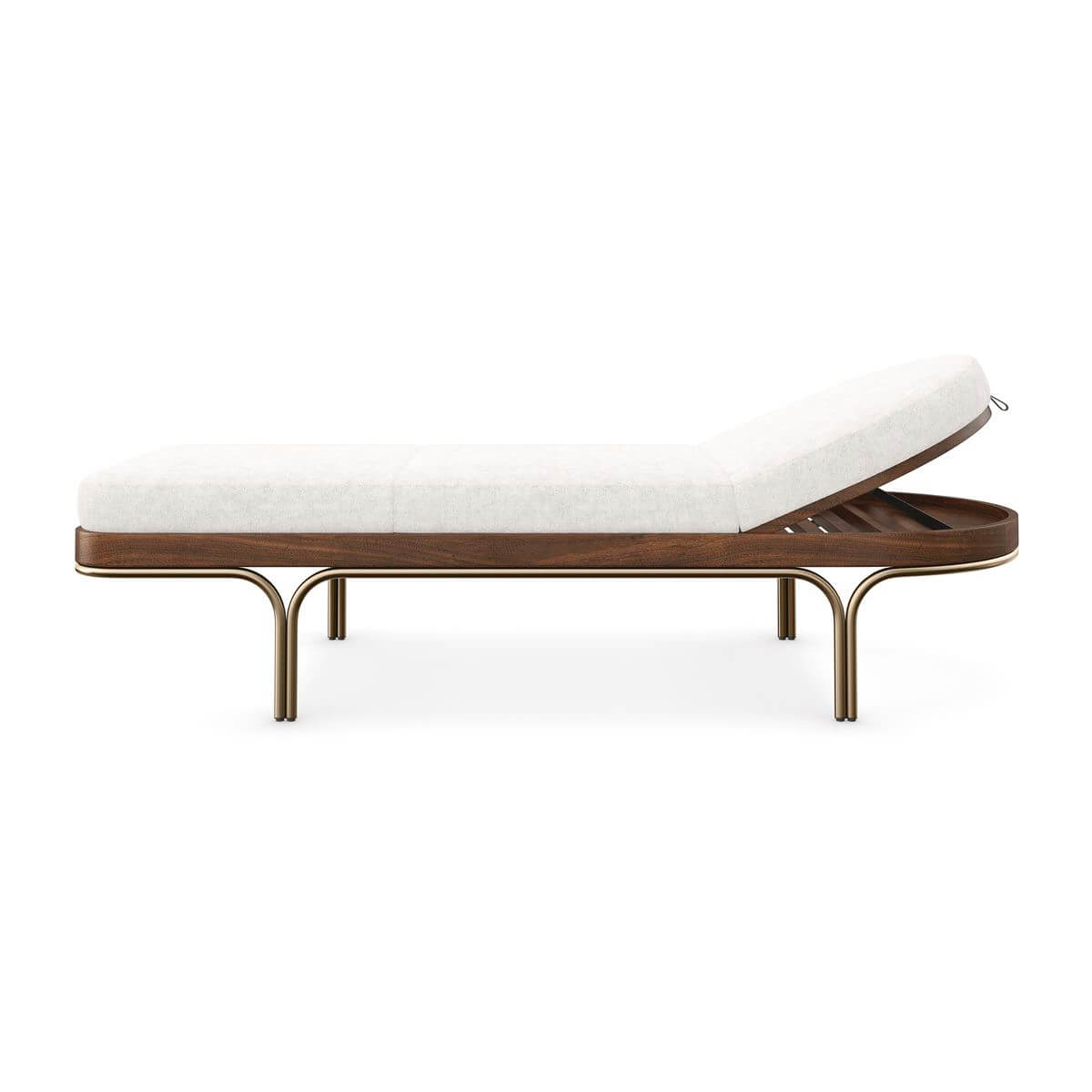 Mid Century Chaise Lounge - English Georgian America