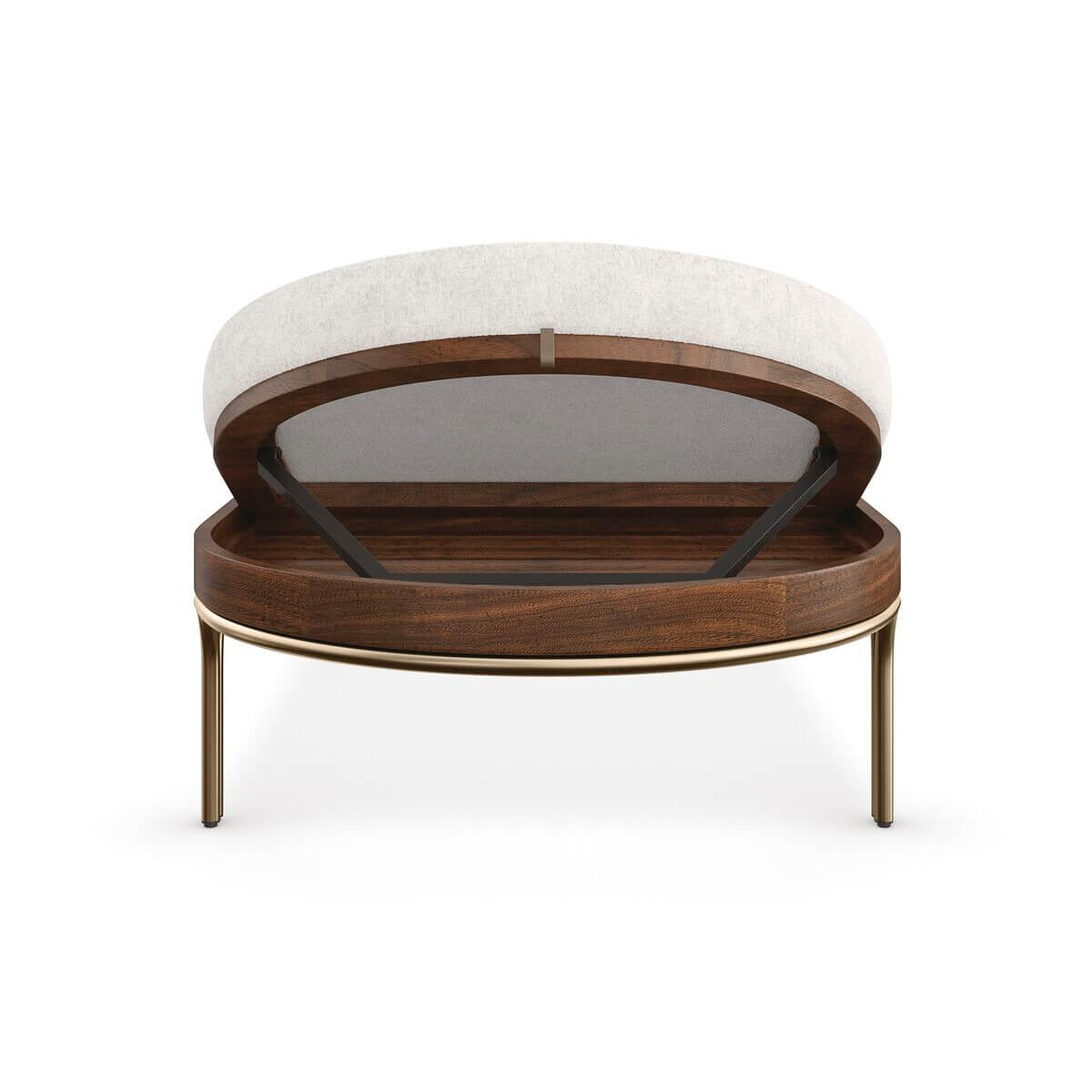 Mid Century Chaise Lounge - English Georgian America