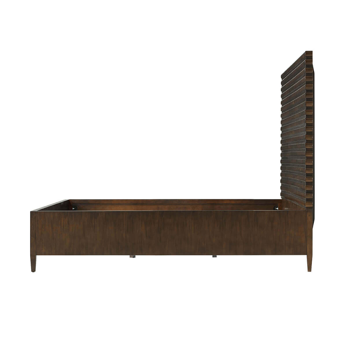 Mid Century Channeled Bed - English Georgian America