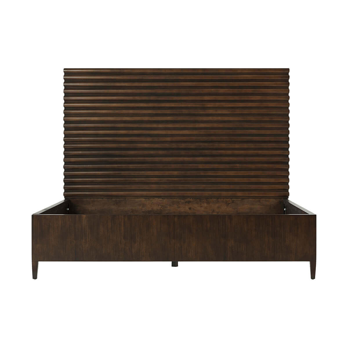 Mid Century Channeled Bed - English Georgian America