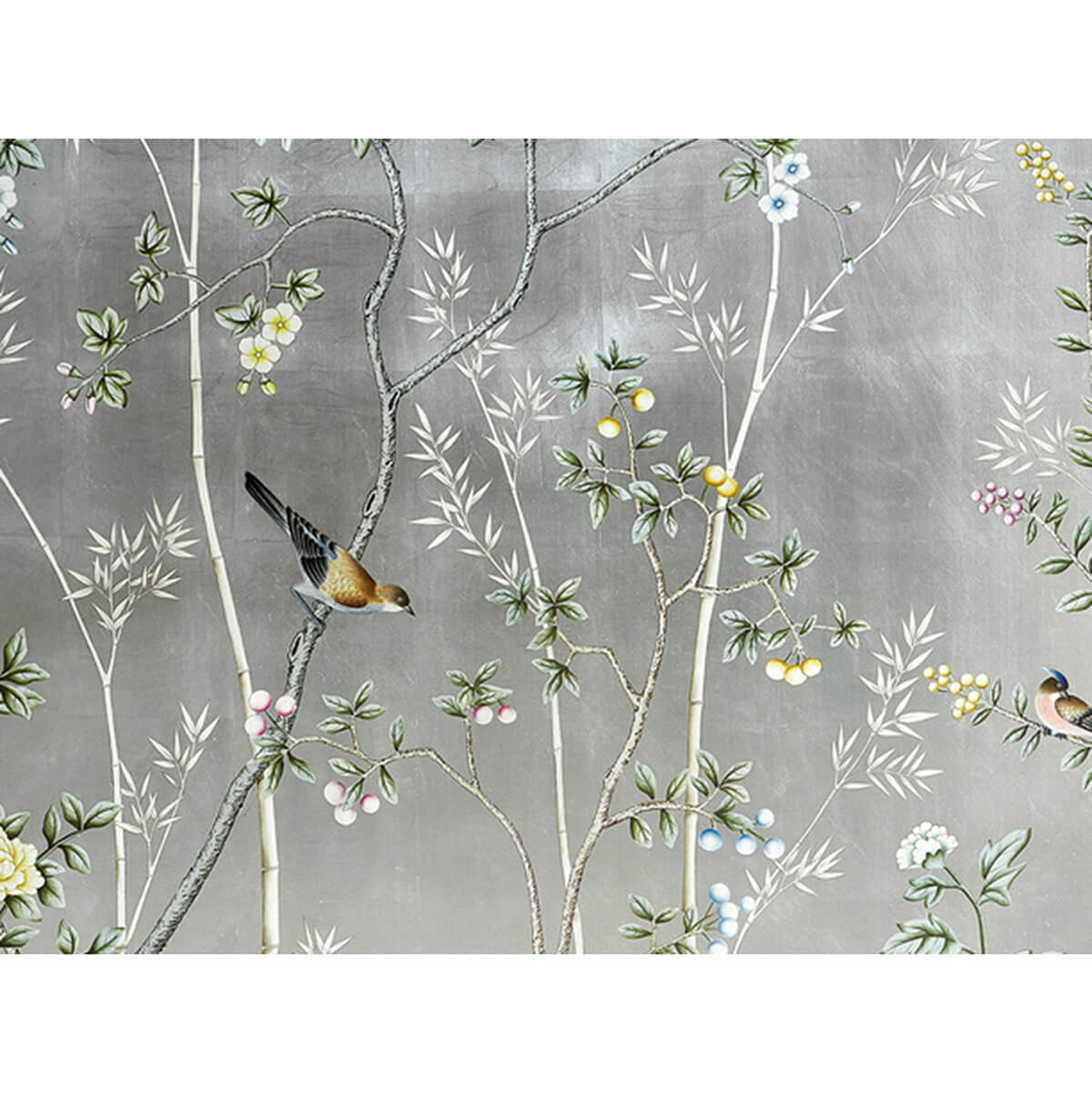 Mid Century Chinoiserie King Bed - English Georgian America