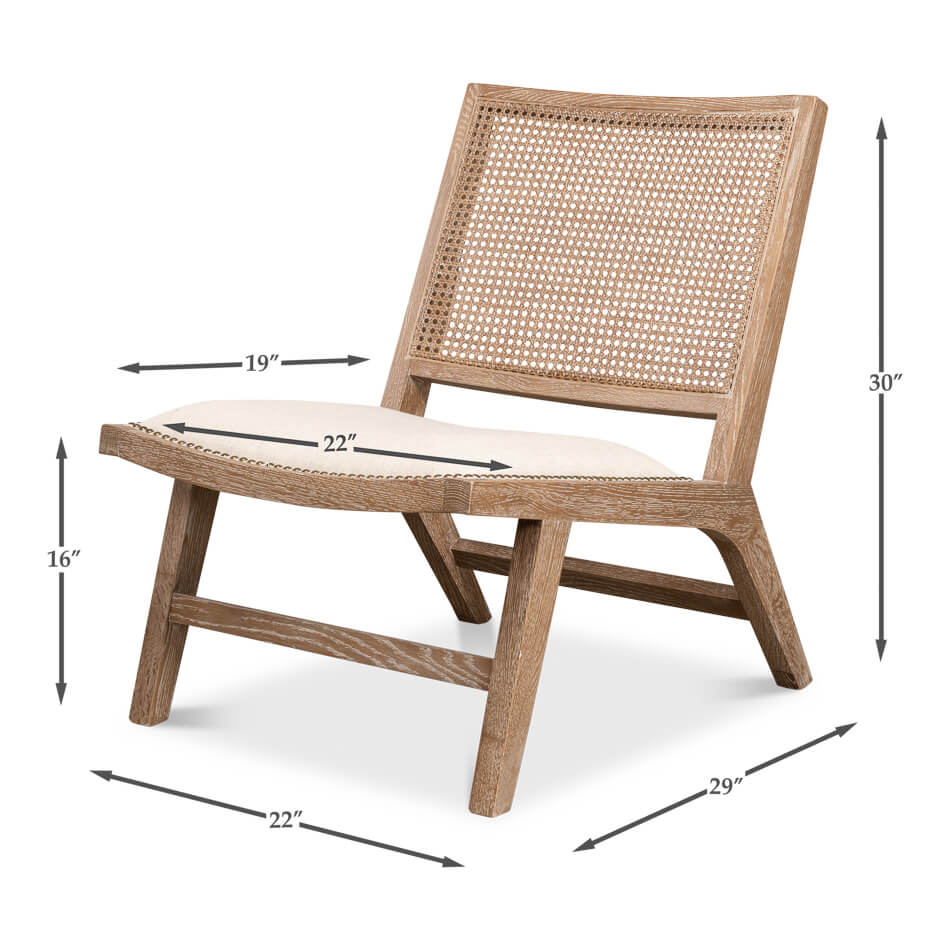 Mid Century Coastal Side Chair - English Georgian America