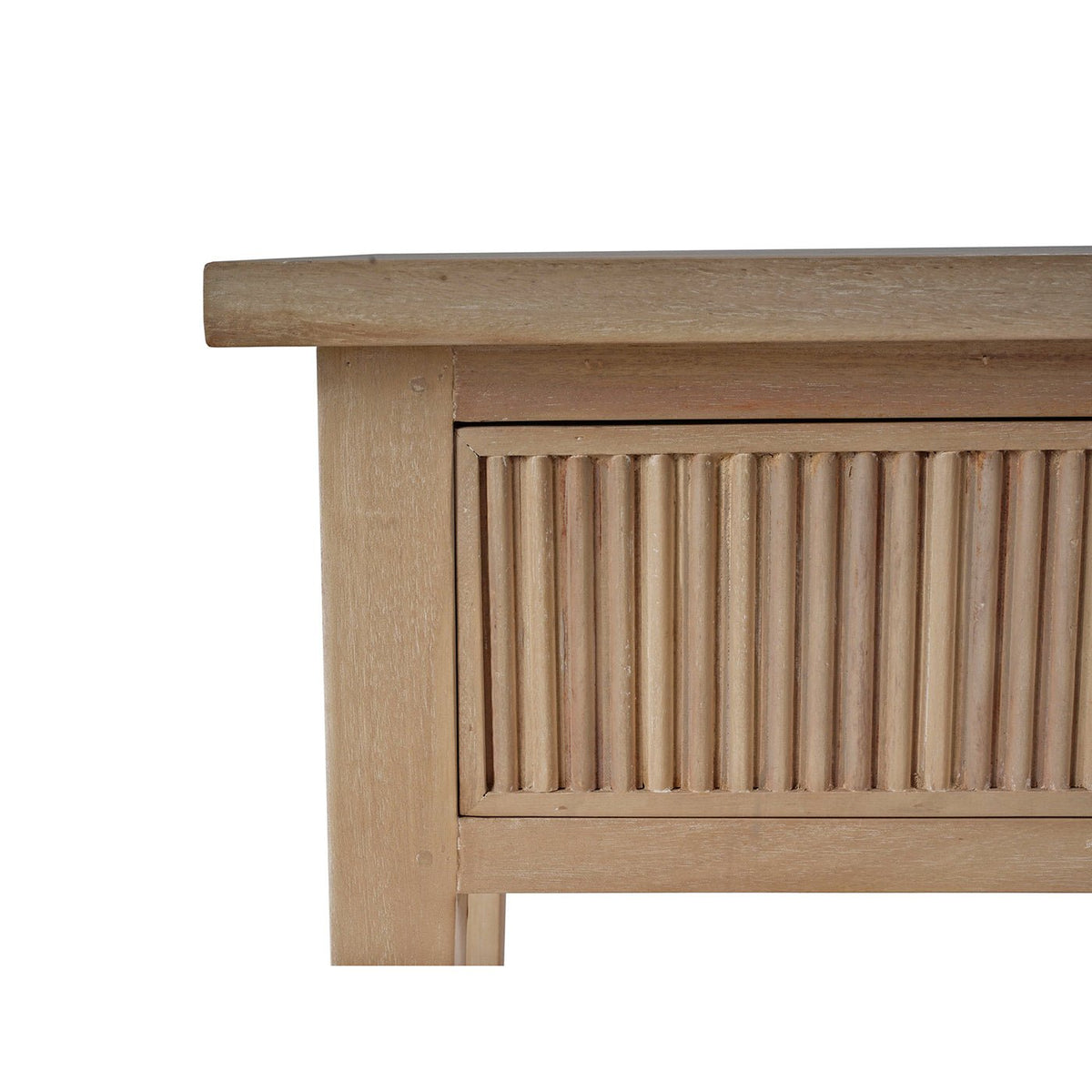 Mid Century Console Table – Natural Sandbar Finish - English Georgian America