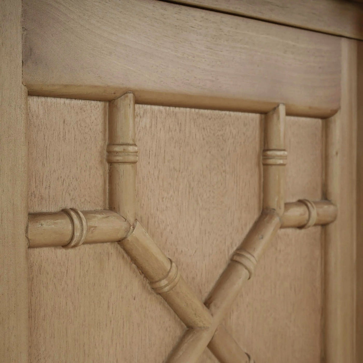 Mid Century Credenza - Fruitwood Finish - English Georgian America