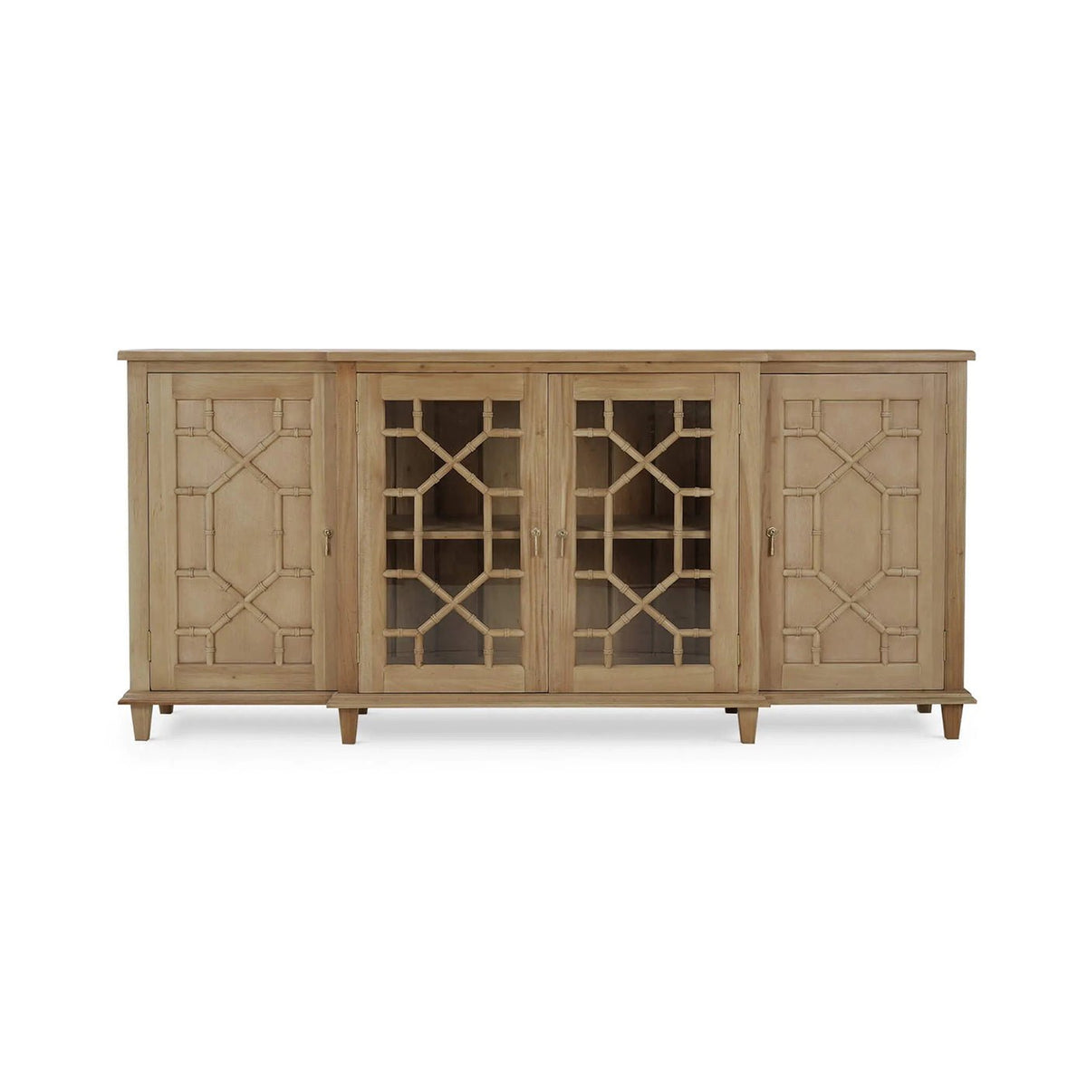 Mid Century Credenza - Fruitwood Finish - English Georgian America