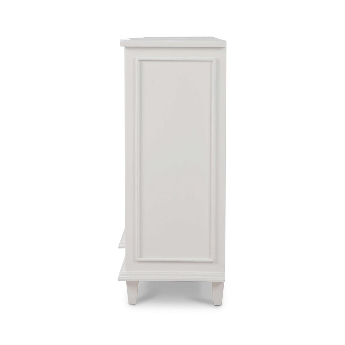 Mid Century Credenza - True White Finish - English Georgian America