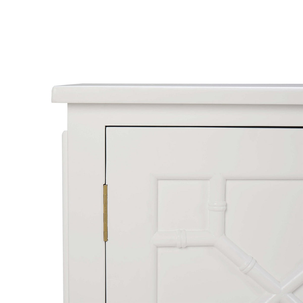 Mid Century Credenza - True White Finish - English Georgian America