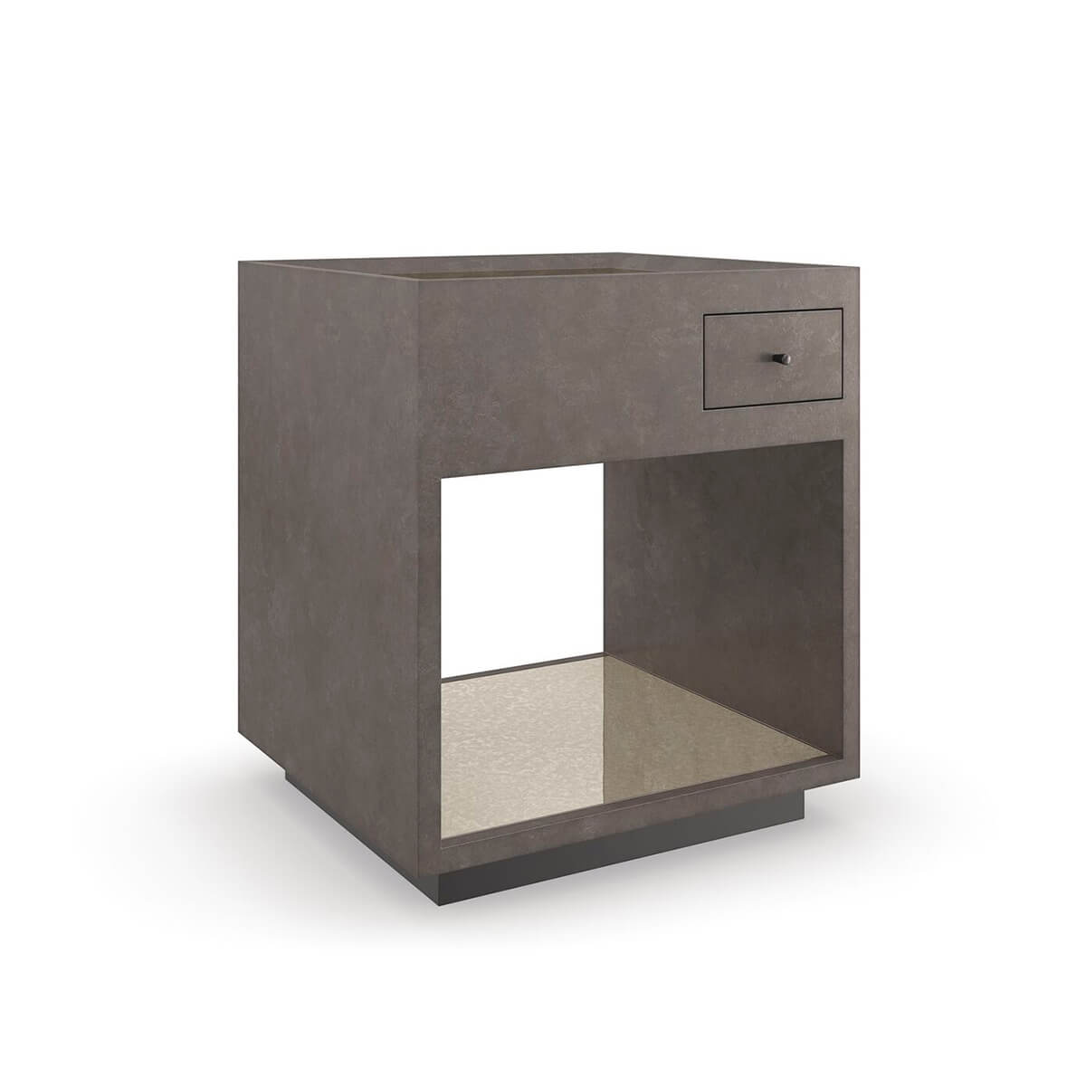 Mid Century Cube End Table - English Georgian America