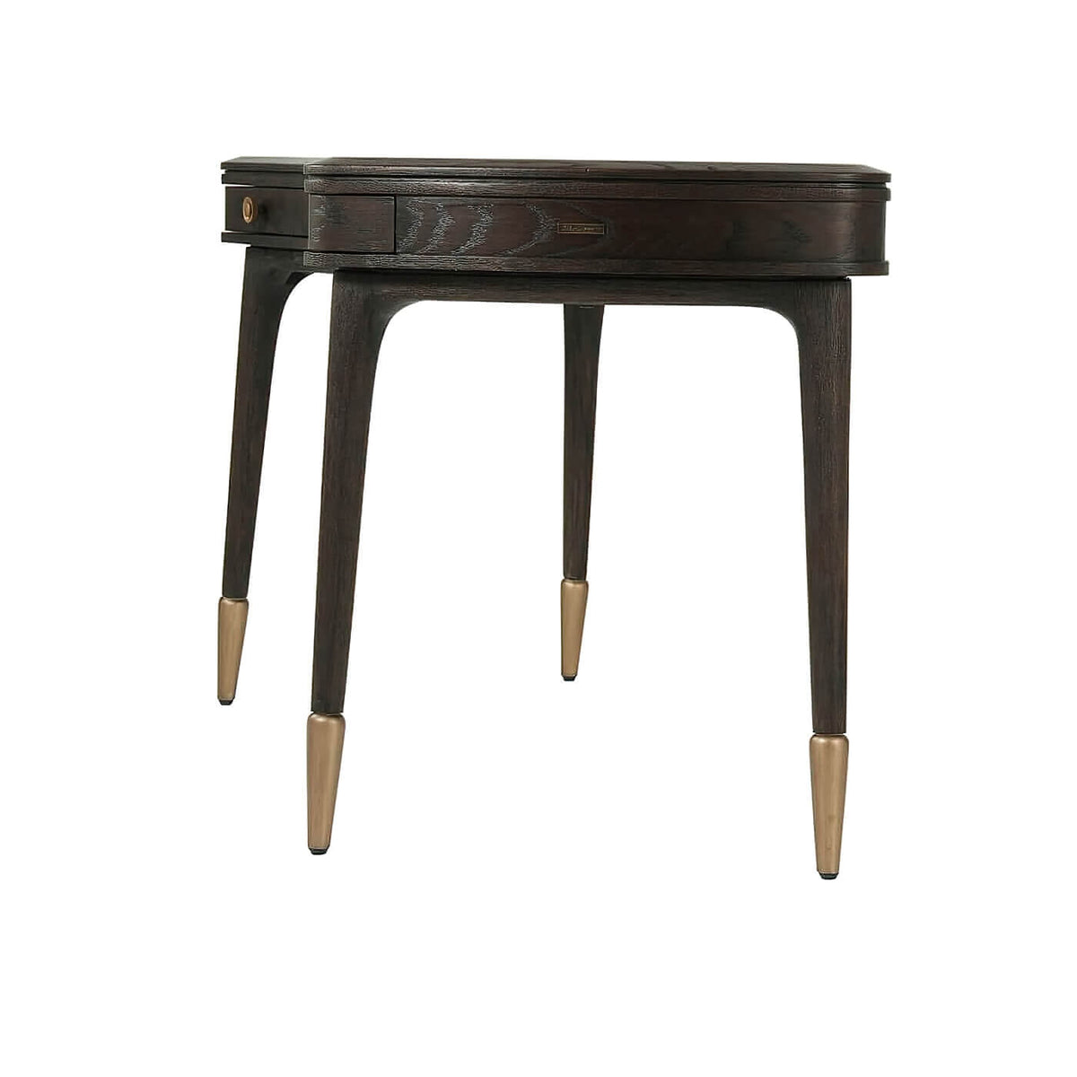 Mid Century Curved Writing Desk - English Georgian America