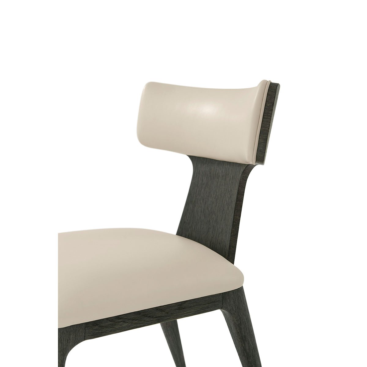 Mid Century Dark Oak Dining Chair (Set of 2) - English Georgian America