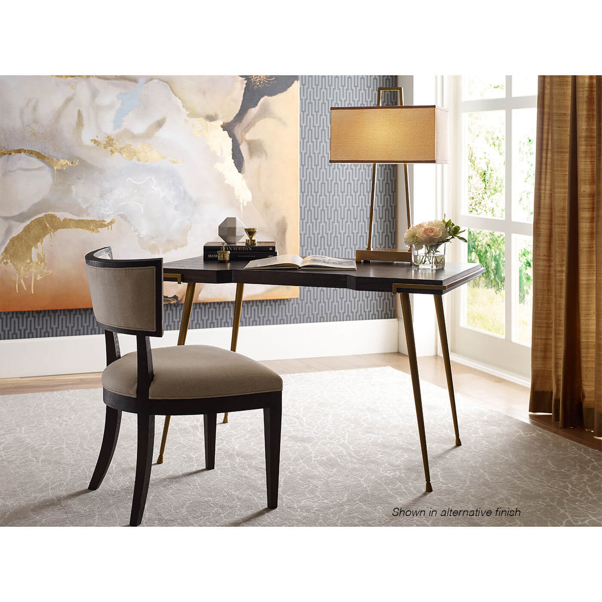 Mid Century Desk - Light - English Georgian America