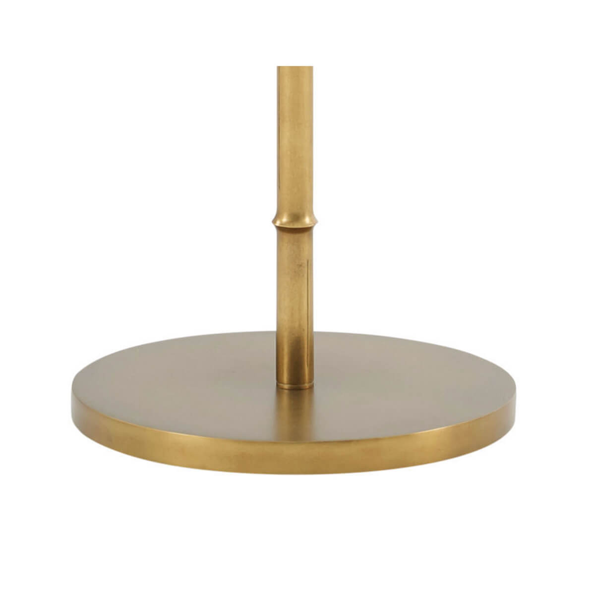 Mid Century Faux Bois Floor Lamp - English Georgian America