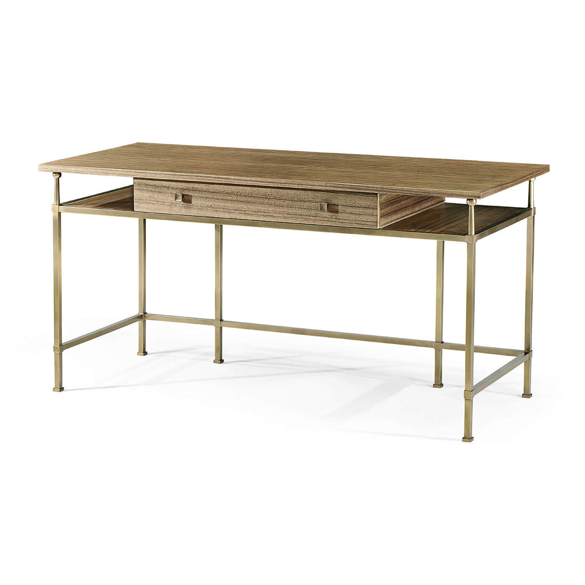 Mid Century Golden Desk - English Georgian America