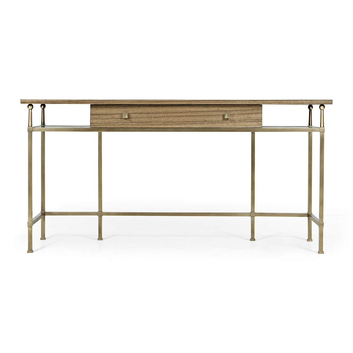 Mid Century Golden Desk - English Georgian America