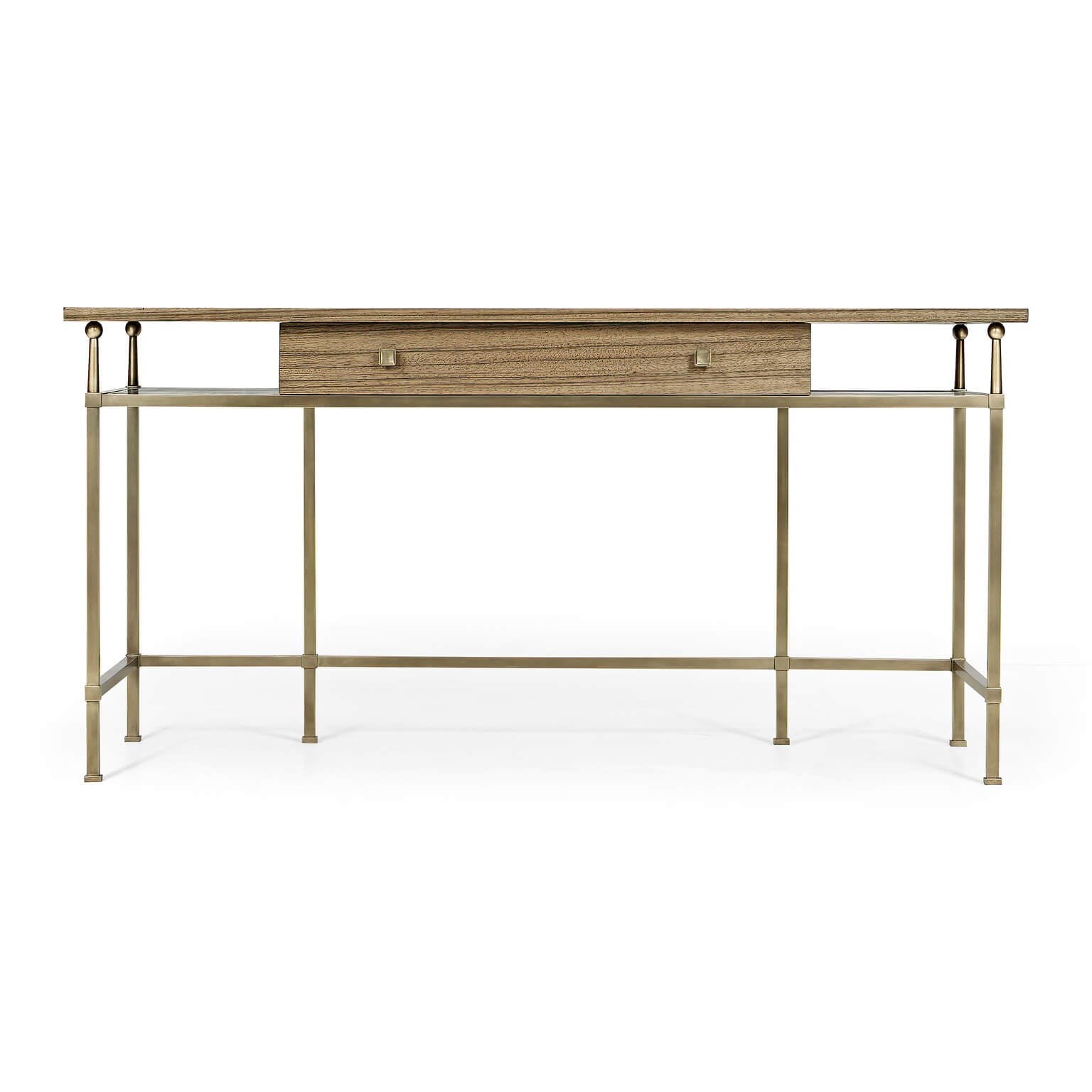 Mid Century Golden Desk - English Georgian America