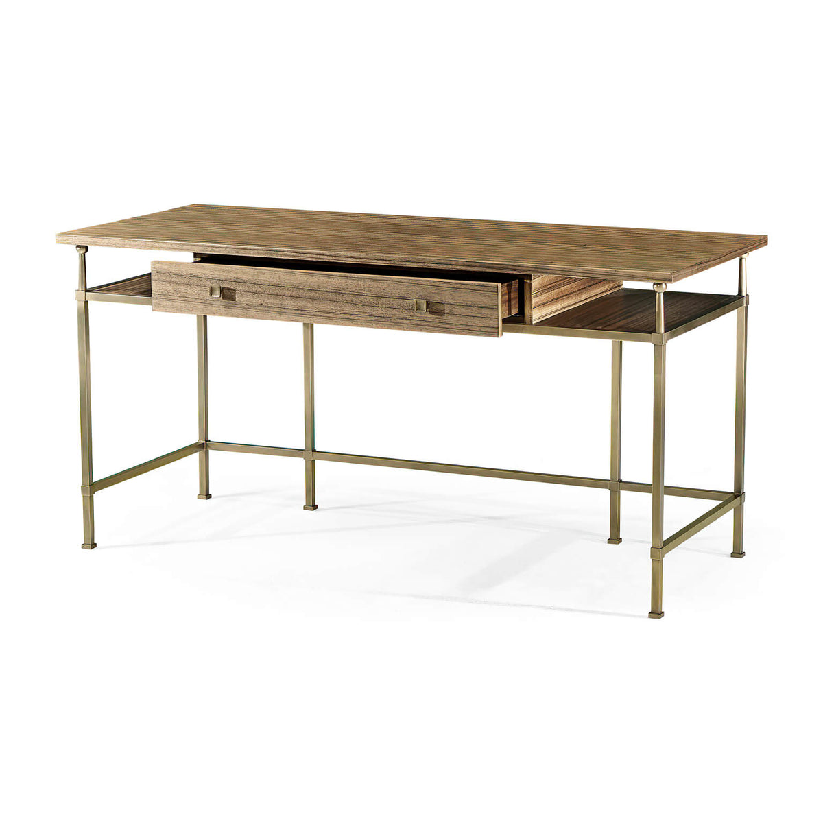 Mid Century Golden Desk - English Georgian America
