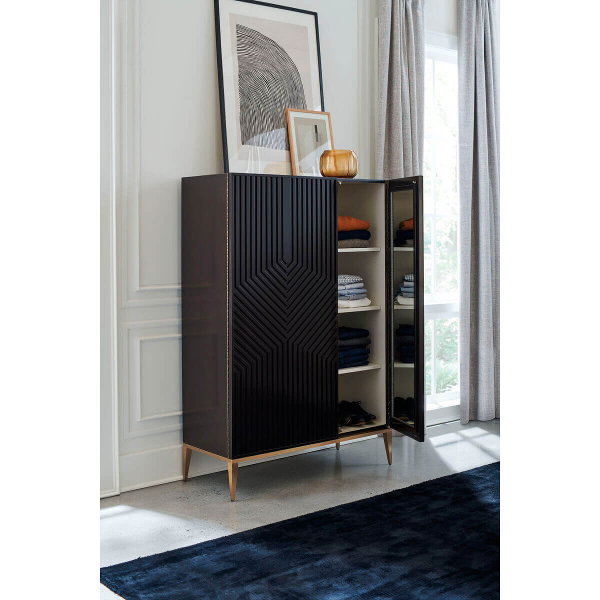 Mid Century Linen Press - English Georgian America