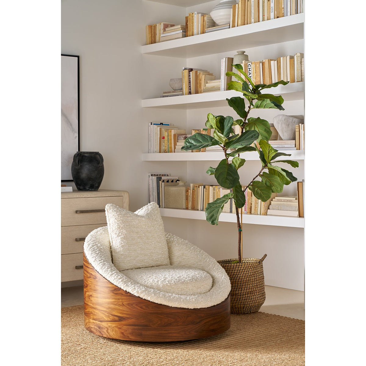 Mid Century Lounge Chair - English Georgian America