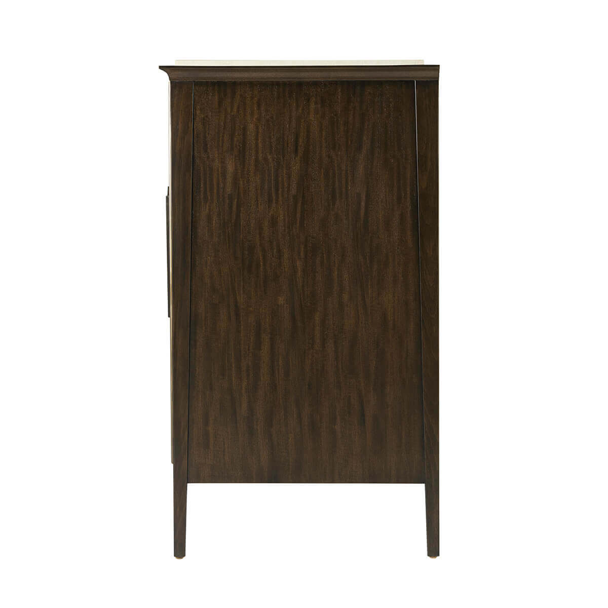 Mid Century Marble Top Buffet - English Georgian America