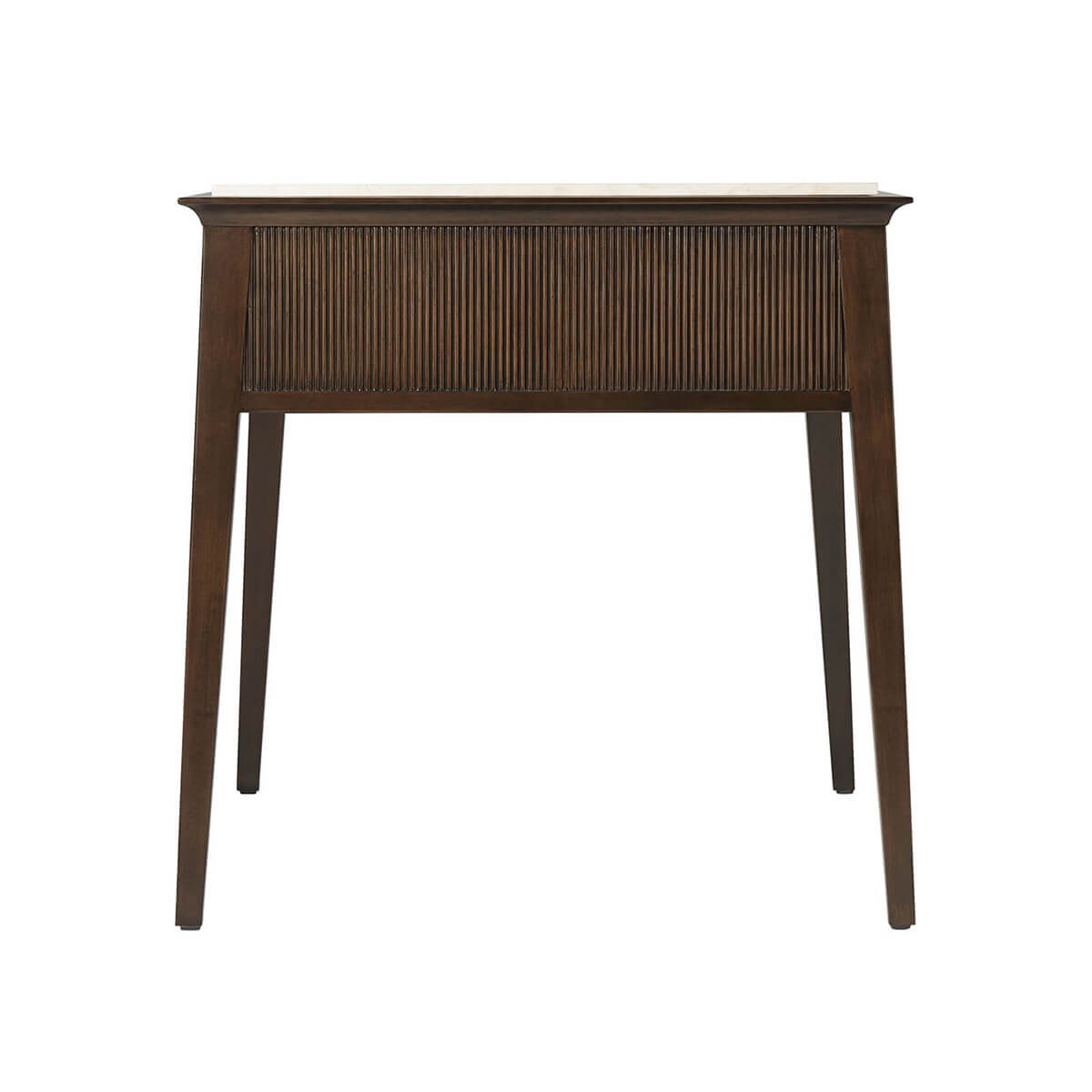 Mid Century Marble Top Side Table - English Georgian America