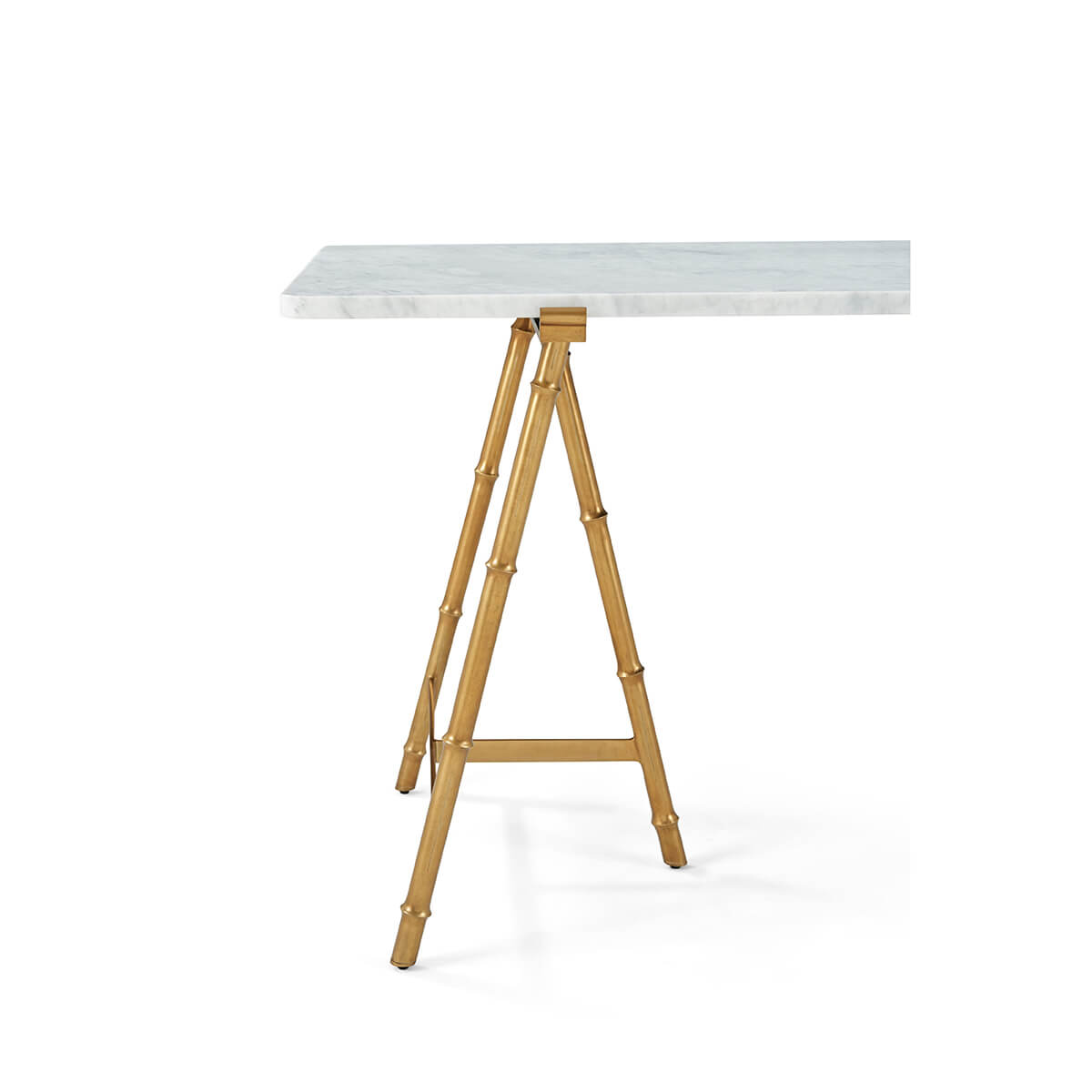 Mid Century Marble Top Writing Table - English Georgian America