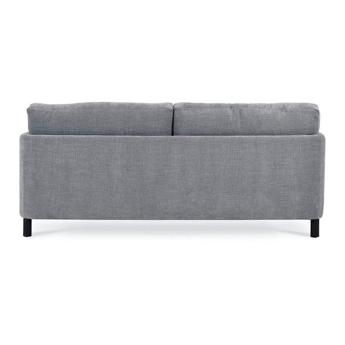Mid - Century Minimalist Sofa in Gray Upholstery - English Georgian America