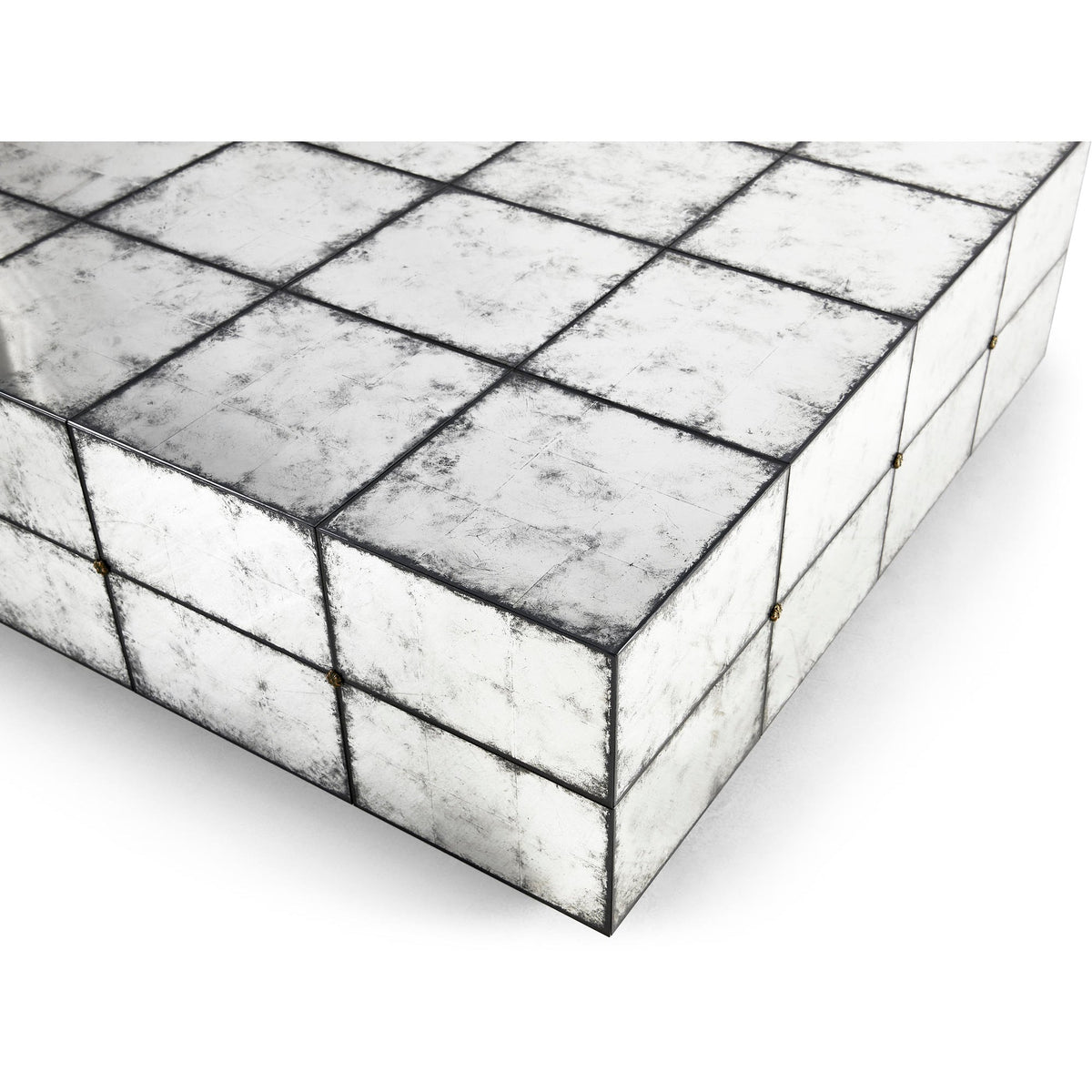 Mid Century Mirrored Cocktail Table - English Georgian America