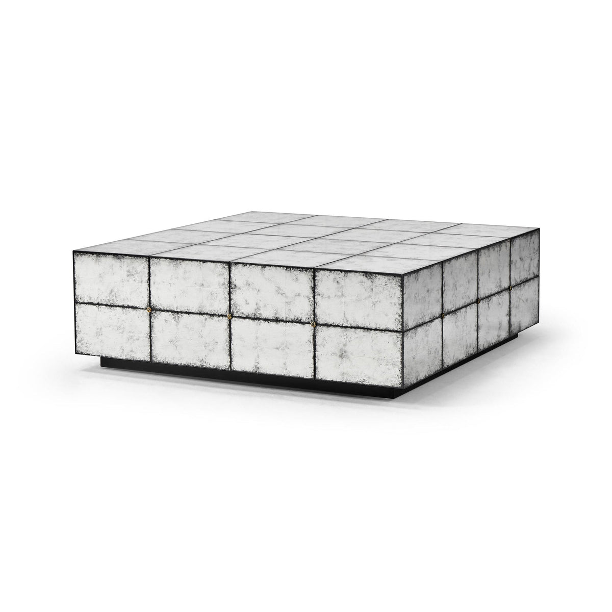 Mid Century Mirrored Cocktail Table - English Georgian America