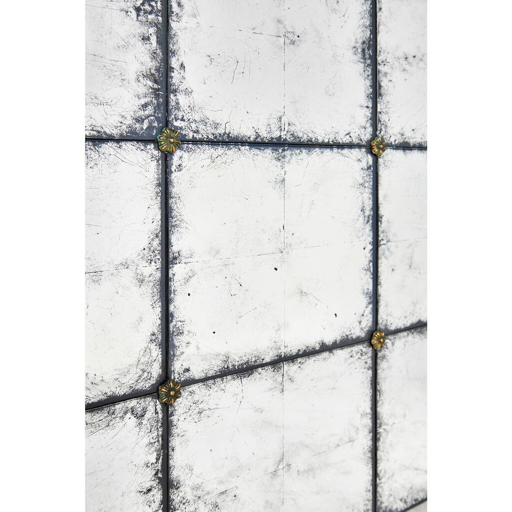 Mid Century Mirrored End Table - English Georgian America