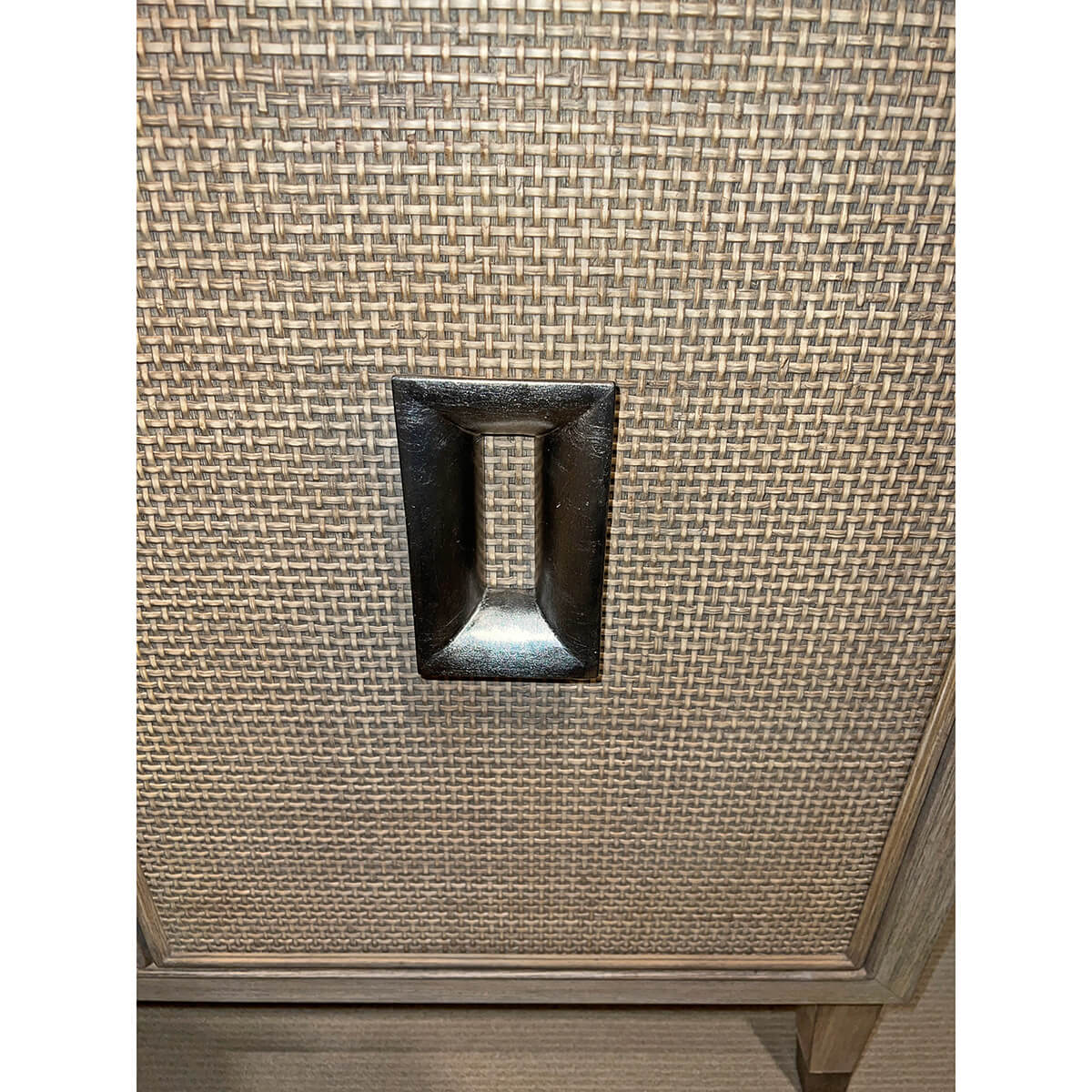 Mid Century Modern Cerused Credenza - English Georgian America