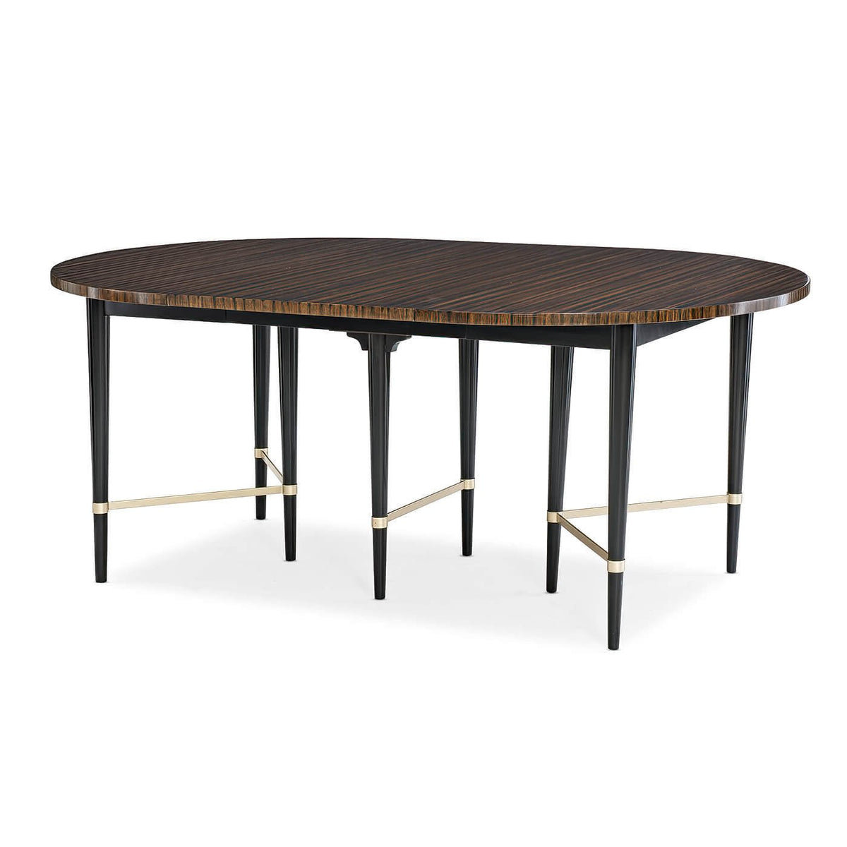 Mid Century Modern Extendable Dining Table - English Georgian America